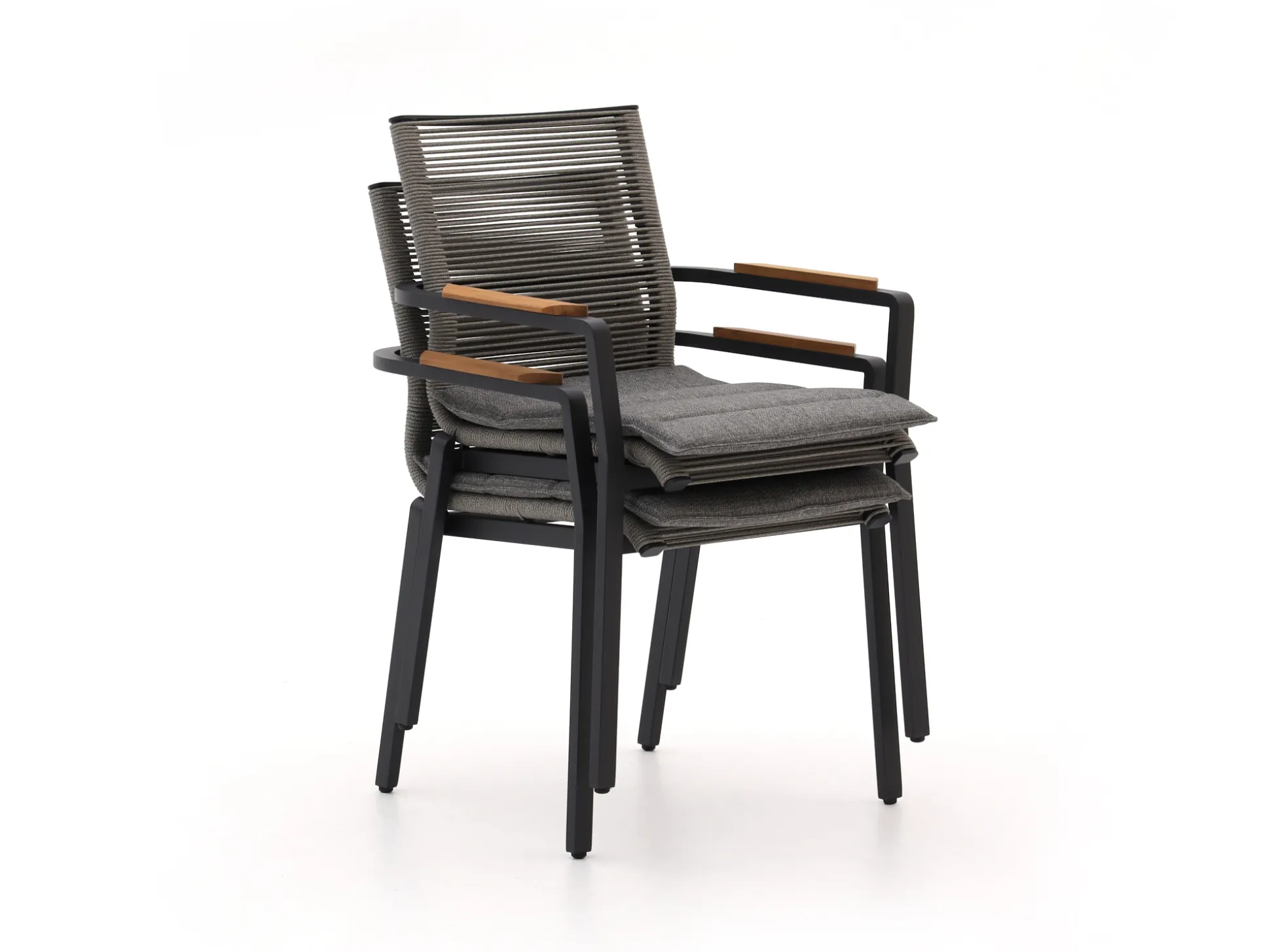 Bellagio Marudo/Lodola ø 130cm dining tuinset 5-delig stapelbaar