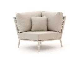 Bellagio Mineo/Cosiloft Novi hoek loungeset met vuurtafel 5-delig