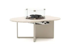 Bellagio Mineo/Cosiloft Novi hoek loungeset met vuurtafel 5-delig