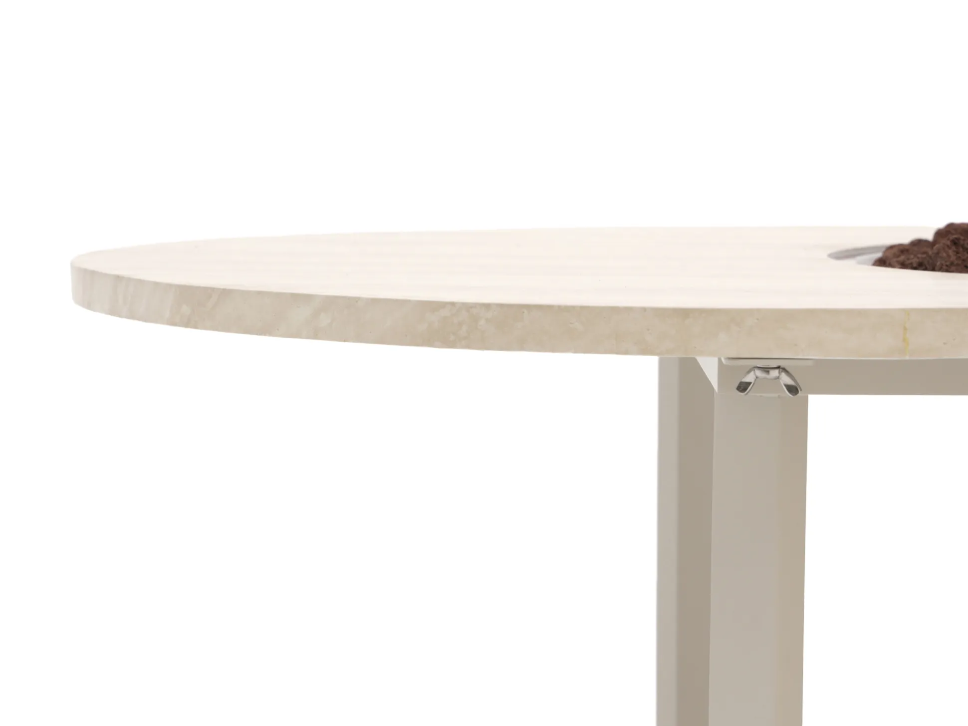 Bellagio Mineo/Cosiloft Novi hoek loungeset met vuurtafel 5-delig