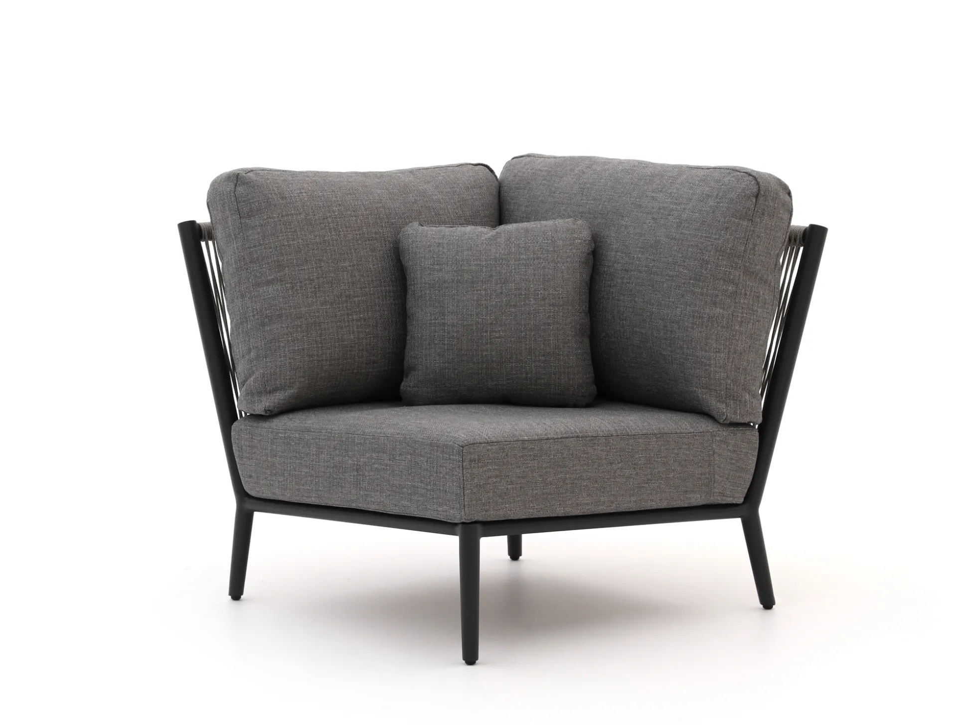 Bellagio Mineo/Cosiloft Novi hoek loungeset met vuurtafel 5-delig