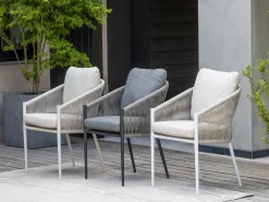 Bellagio Mineo/La Fonte ø 150cm dining tuinset 6-delig