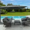 Bellagio Mineo lounge voetenbank 71x71cm