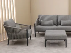 Bellagio Mineo/ROUGH-K hoek loungeset 7-delig