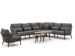 Bellagio Mineo/ROUGH-K hoek loungeset 7-delig
