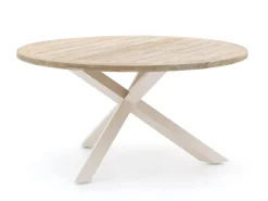 Bellagio Mineo/ROUGH-Y ø 150cm dining tuinset 6-delig