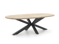 Bellagio Mineo/ROUGH-Y Ellips 240cm dining tuinset 7-delig