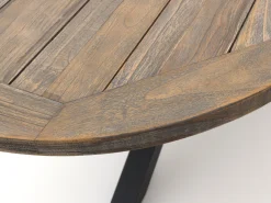Bellagio Mineo/ROUGH-Y Ellips 240cm high dining tuinset 7-delig