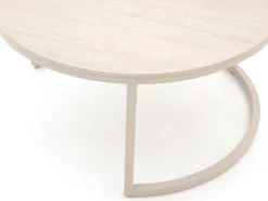 Bellagio Oriago lounge tuintafelset ø85cm(h:45cm)/ø78cm (h:36cm)