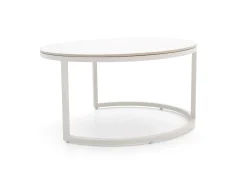 Bellagio Oriago lounge tuintafelset ø85cm(h:45cm)/ø78cm (h:36cm)