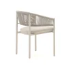 Bellagio Panaro/ROUGH-Y Ellips 200cm dining tuinset 5-delig stapelbaar