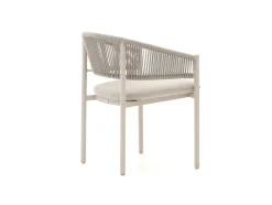 Bellagio Panaro/ROUGH-Y Ellips 200cm dining tuinset 5-delig stapelbaar
