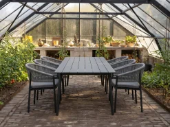 Bellagio Panaro/Sora 220cm dining tuinset 7-delig stapelbaar