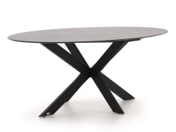 Bellagio Rumo/Furato ellips 200cm dining tuinset 7-delig stapelbaar