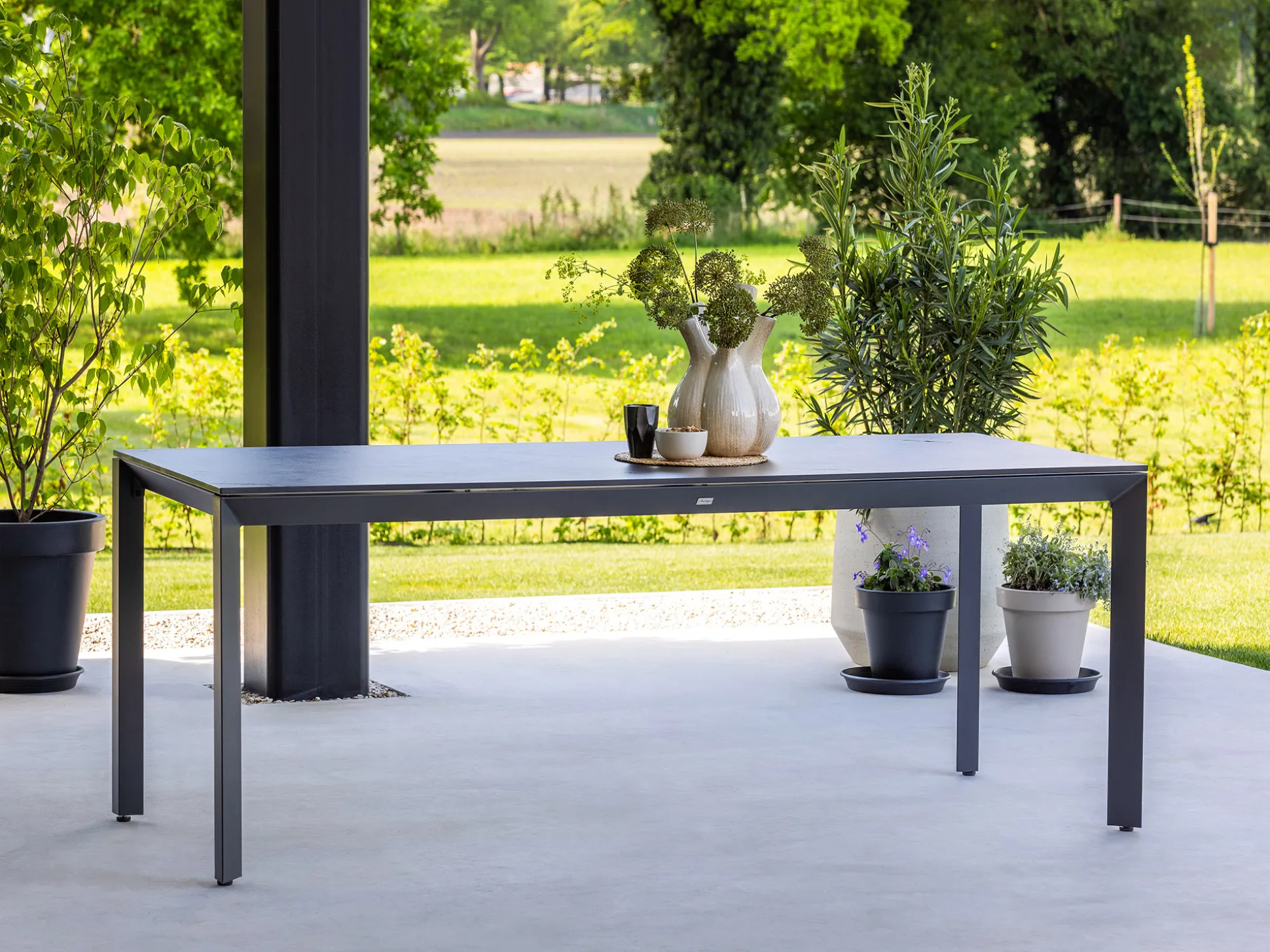Bellagio Rumo/Menzano 160cm dining tuinset 5-delig stapelbaar
