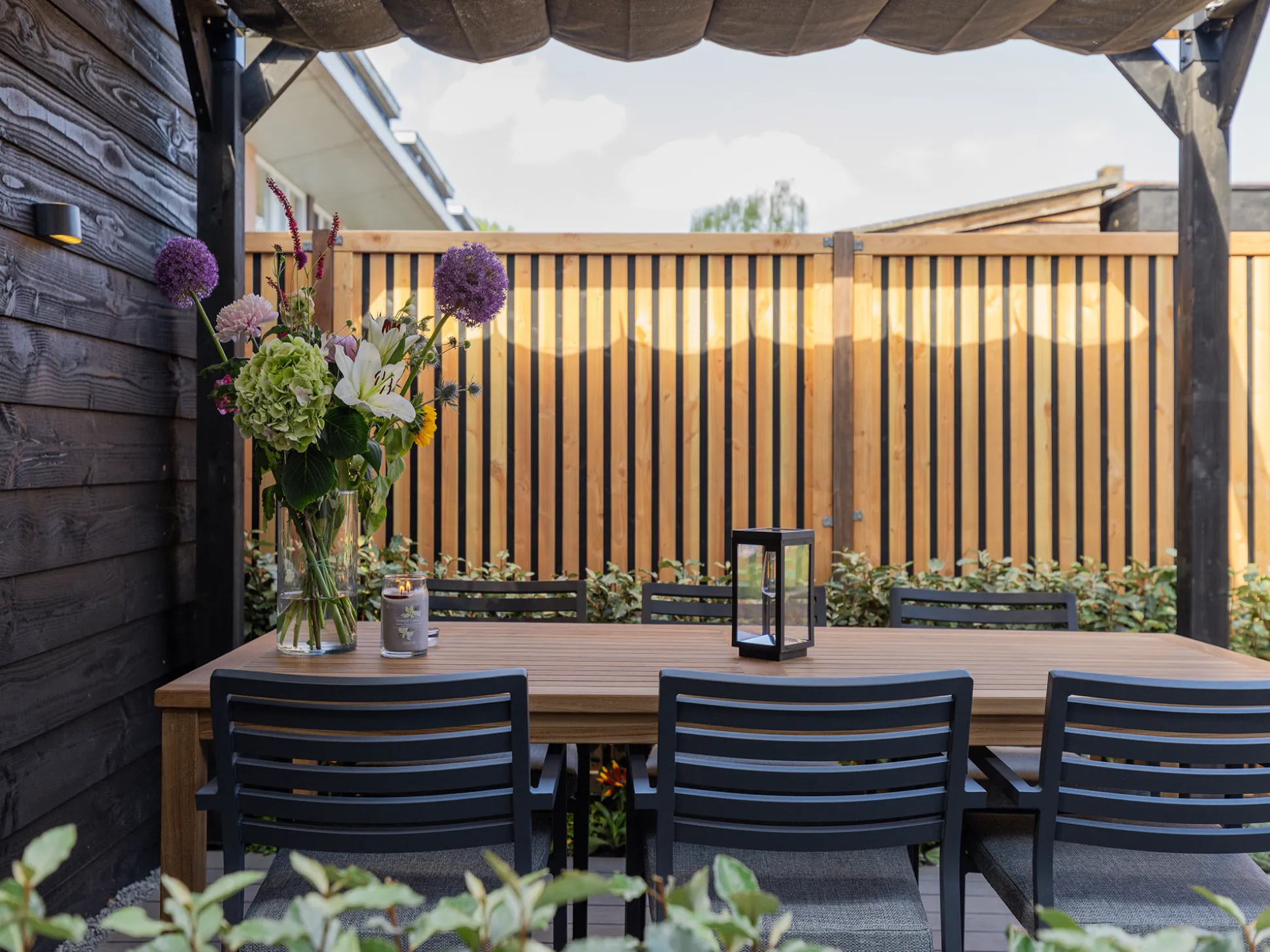 Bellagio Rumo/ROUGH-S 220cm dining tuinset 7-delig stapelbaar