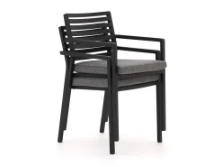 Bellagio Rumo/ROUGH-S 220cm dining tuinset 7-delig stapelbaar