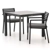 Bellagio Rumo/Sestino 90cm dining tuinset 3-delig stapelbaar