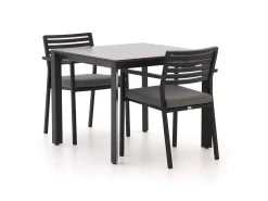 Bellagio Rumo/Sestino 90cm dining tuinset 3-delig stapelbaar