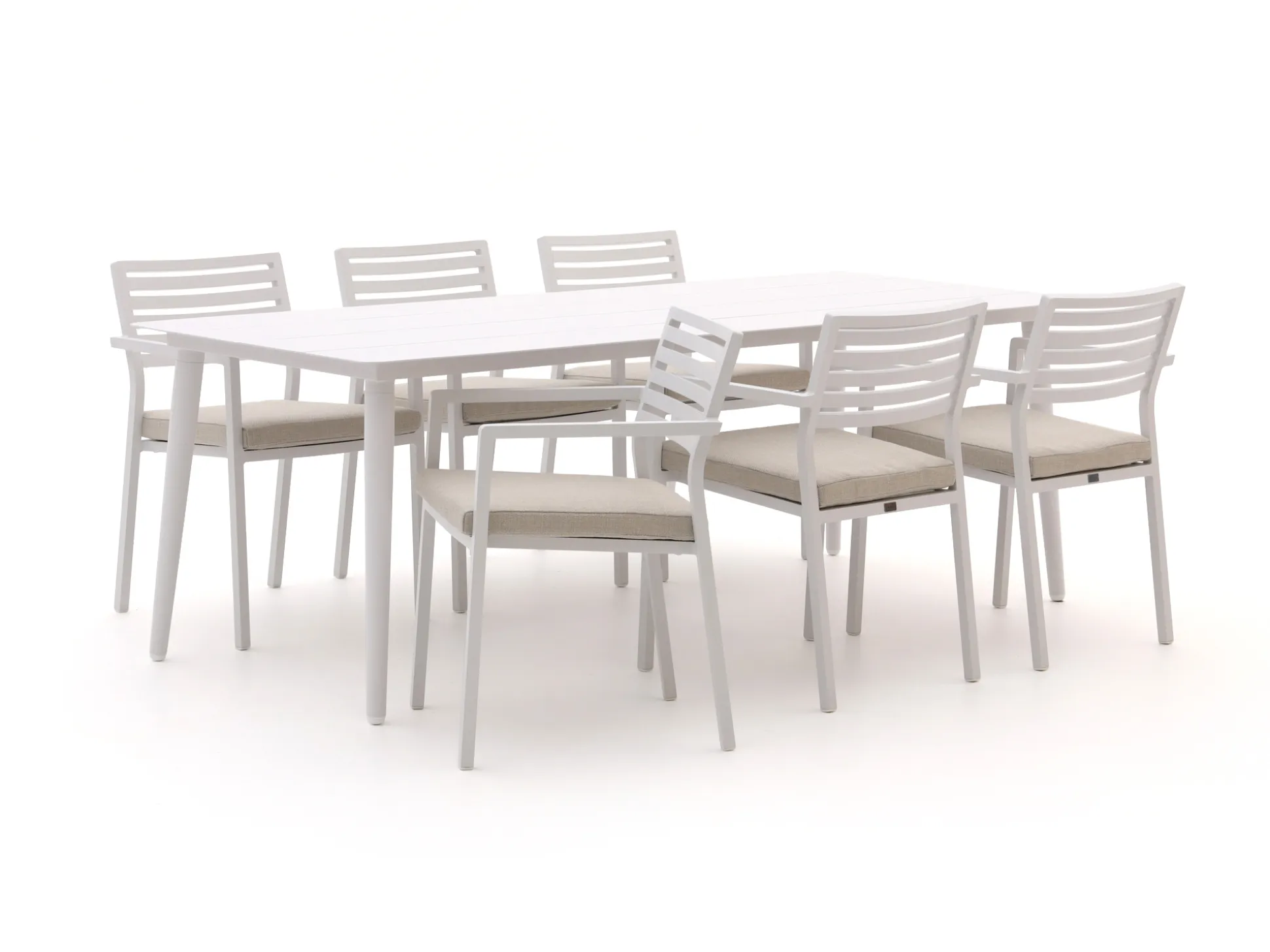 Bellagio Rumo/Sora 220cm dining tuinset 7-delig stapelbaar