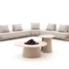 Bellagio San Lupo/Cosidune hoek loungeset met vuurtafels 5-delig
