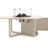 Bellagio San Lupo/Cosiloft Novi hoek loungeset met vuurtafel 4-delig