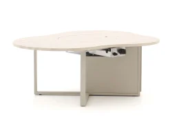 Bellagio San Lupo/Cosiloft Novi hoek loungeset met vuurtafel 4-delig