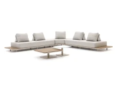 Bellagio San Lupo hoek loungeset 5-delig 5-zits