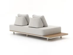 Bellagio San Lupo lounge tuinbank 2-zits links/rechts 253cm