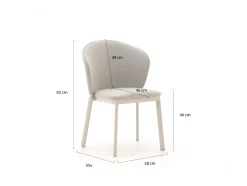 Bellagio San Lupo/Sestino 220cm dining tuinset 7-delig