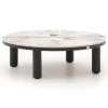 Bellagio Sarsina lounge tuintafelset ø85cm(h:27cm)/ø65cm (h:21cm)