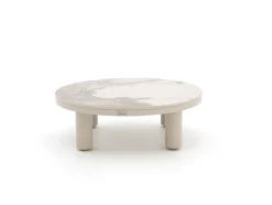 Bellagio Sarsina lounge tuintafelset ø85cm(h:27cm)/ø65cm (h:21cm)