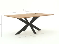 Bellagio Tredozio/Furato 180cm dining tuinset 5-delig