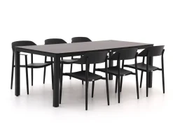 Bellagio Valli/La Fonte 220cm dining tuinset 7-delig