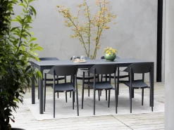 Bellagio Valli/La Fonte 220cm dining tuinset 7-delig