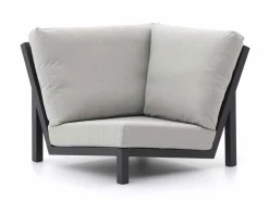 Bellagio Vezzano/ROUGH-X hoek loungeset 4-delig 5-zits