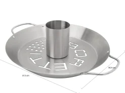 Boretti barbecue gevogeltestomer 37,5x30,5x4cm