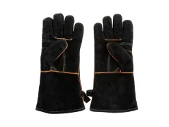 Boretti barbecue handschoenen leer (set van 2)