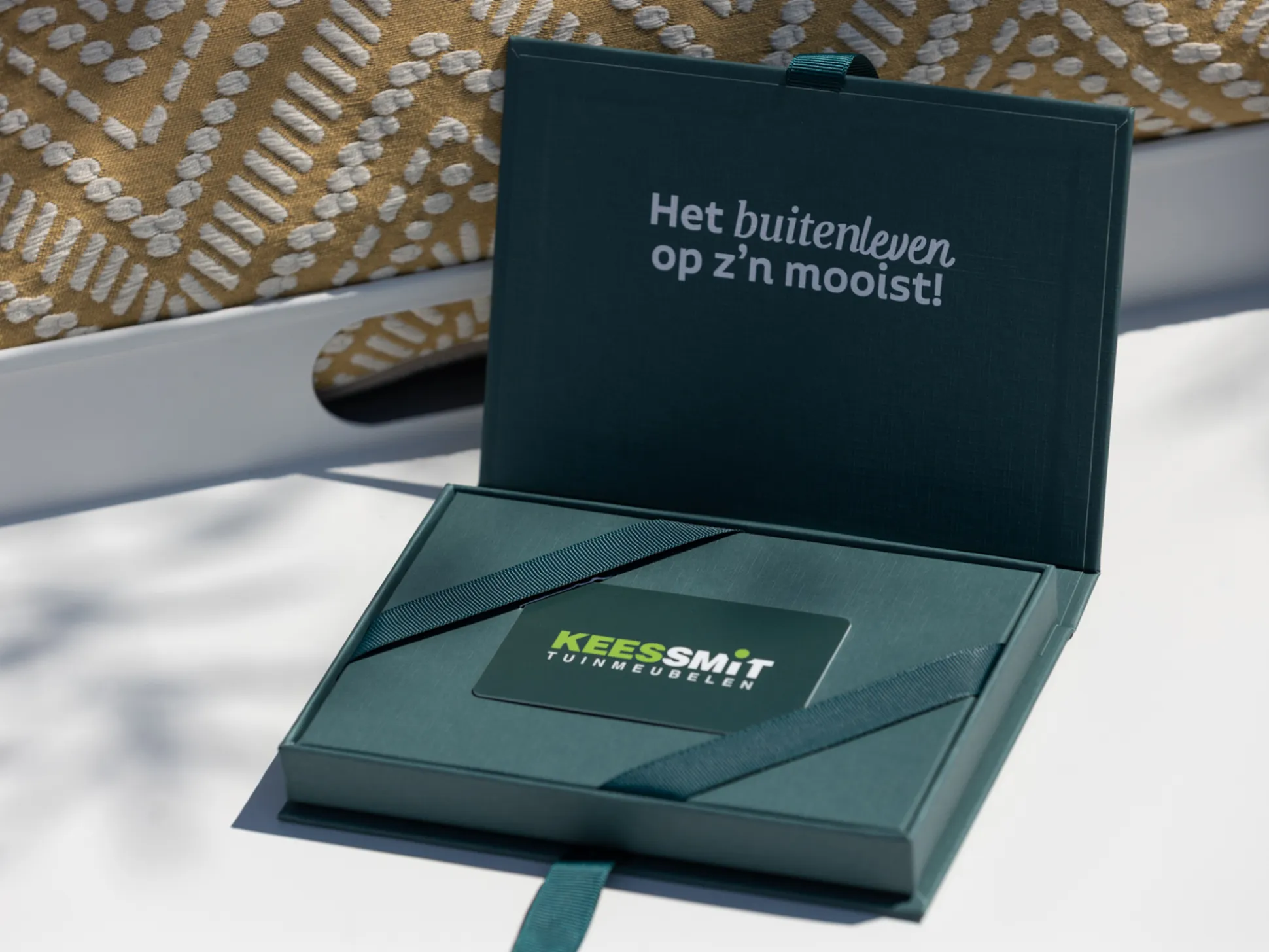 Cadeaubon t.w.v. €10,- Kees Smit Tuinmeubelen
