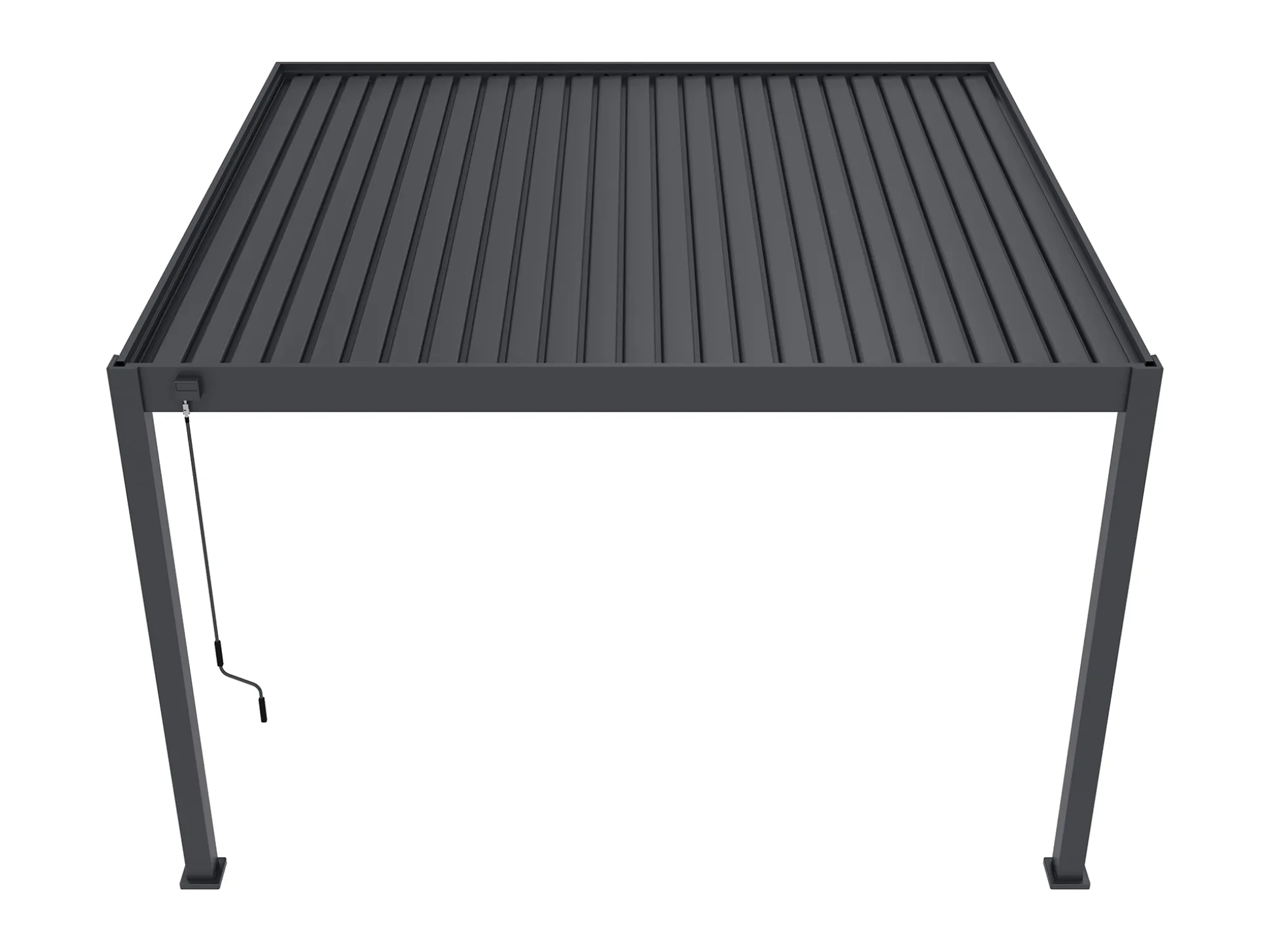 Cedrino Muur Pergola 400x360x255cm