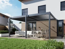 Cedrino Muur Pergola 530x360x255cm