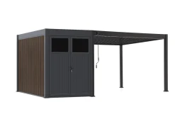 Cedrino Pergola 400x360x255cm incl. Berging 360x200cm