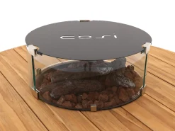 Cosi Coverplate t.b.v. Round glass set size L