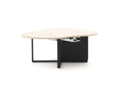 Cosiloft Novi lounge vuurtafel 125x102x50cm