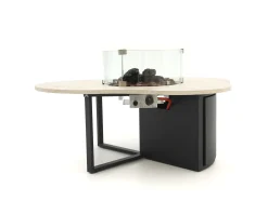 Cosiloft Novi lounge vuurtafel 125x102x50cm
