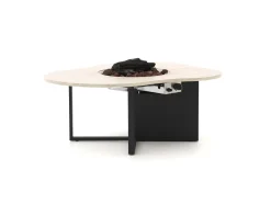 Cosiloft Novi lounge vuurtafel 125x102x50cm