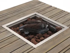Cosiraw lounge vuurtafel 100x100x55cm