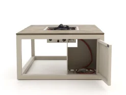 Cosiraw lounge vuurtafel 100x100x55cm
