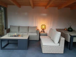 Cosiraw lounge vuurtafel 120x80x55cm