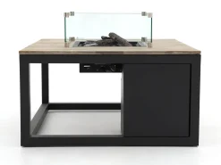 Cosiraw lounge vuurtafel 100x100x55cm